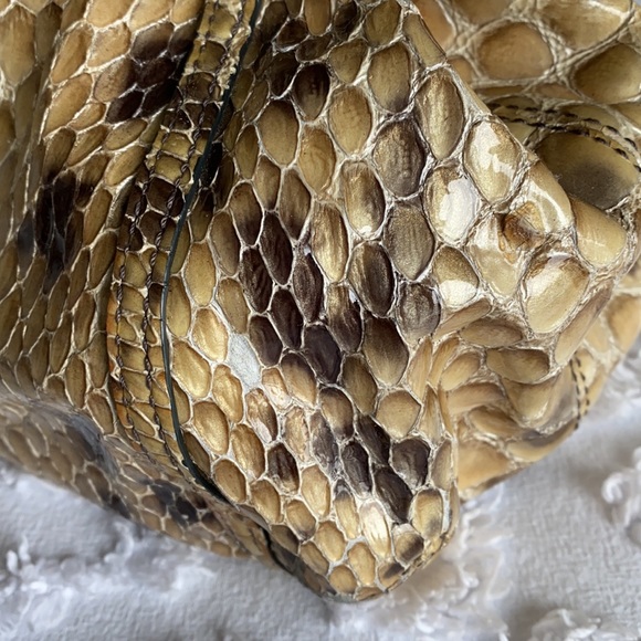 Vintage Cole Haan "Snakeskin" handbag - Picture 8 of 14